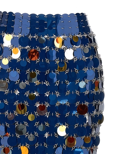 Shop Rabanne Sequin Midi Skirt Skirts Multicolor