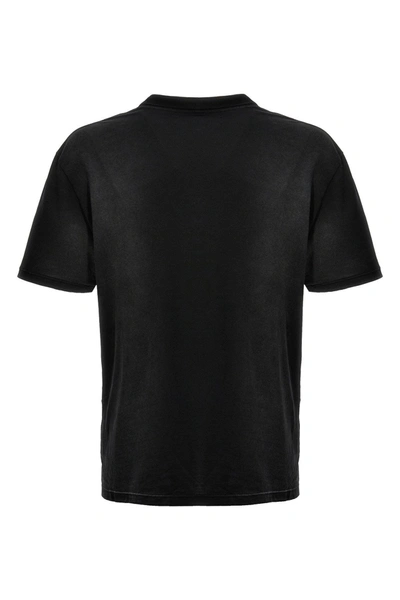 Shop Amiri Men ' Track' T-shirt In Black