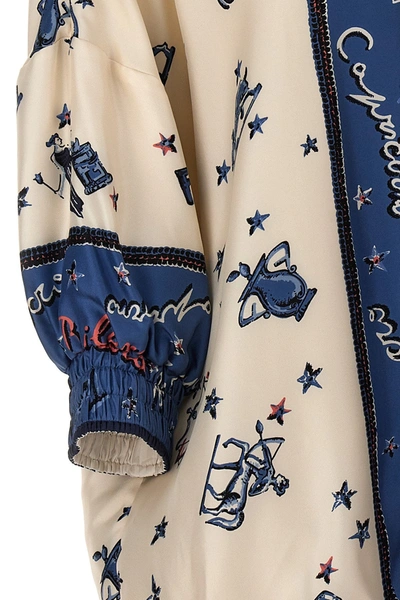 Shop Fendi Women ' Astrology' Reversible Bomber Jacket In Multicolor