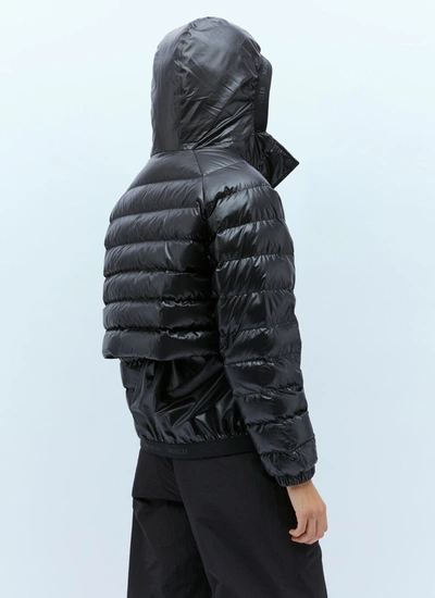 Shop Moncler Women Criseide Convertible Short Down Jacket In Black