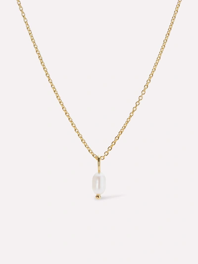 Shop Ana Luisa Pearl Necklace In Gold/pearls