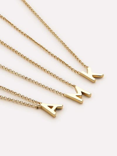 Shop Ana Luisa Gold Initial Necklace
