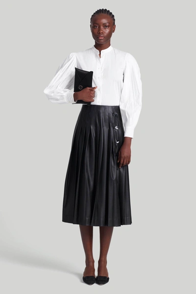 Shop Altuzarra 'tullius' Skirt In Black