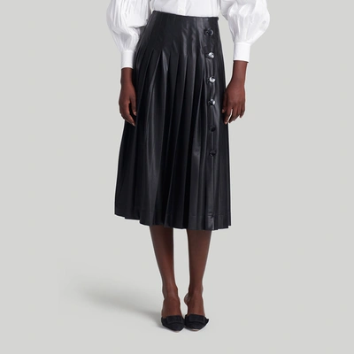 Shop Altuzarra 'tullius' Skirt In Black