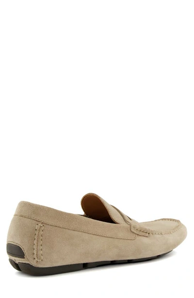 Dune London Bradlay Penny Loafer In Sand