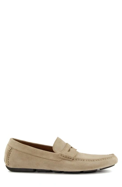 Dune London Bradlay Penny Loafer In Sand
