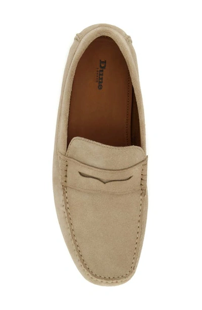 Dune London Bradlay Penny Loafer In Sand