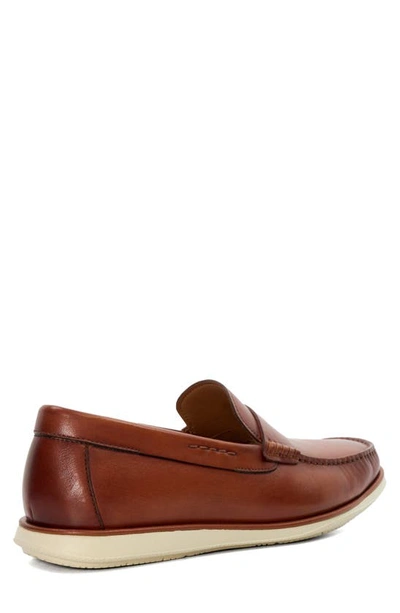 Dune London Berkly Penny Loafer In Tan