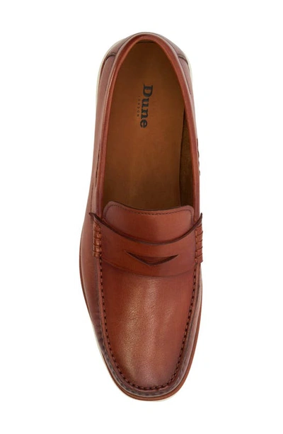 Dune London Berkly Penny Loafer In Tan