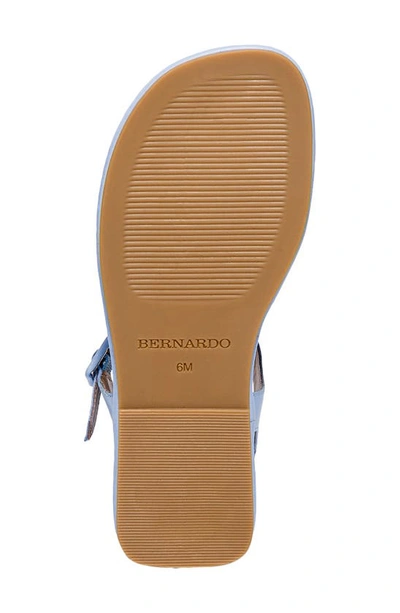 Shop Bernardo Footwear Tucson Sandal In Cornflower Blue