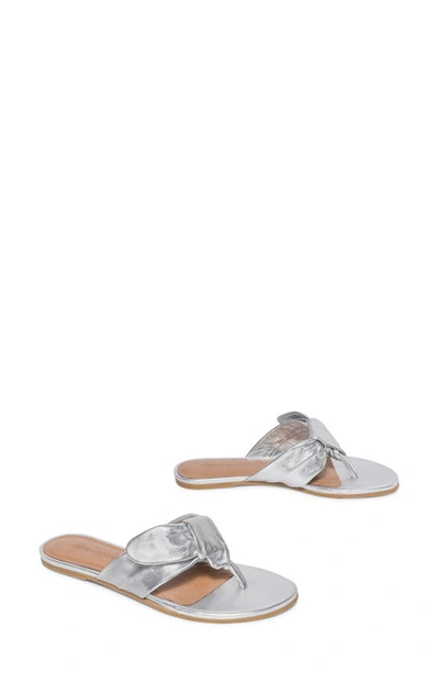 Shop Bernardo Footwear Harmony Sandal In Silver