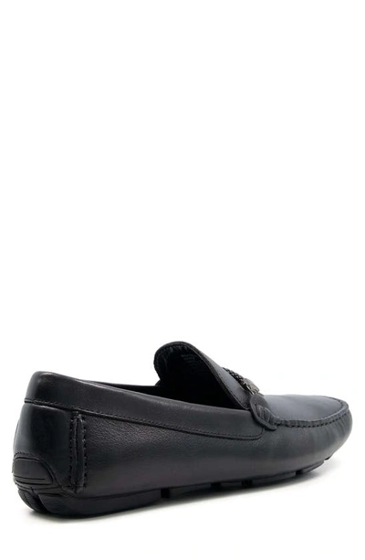 Shop Dune London Beacons Braided Bit Driving Loafer In Black