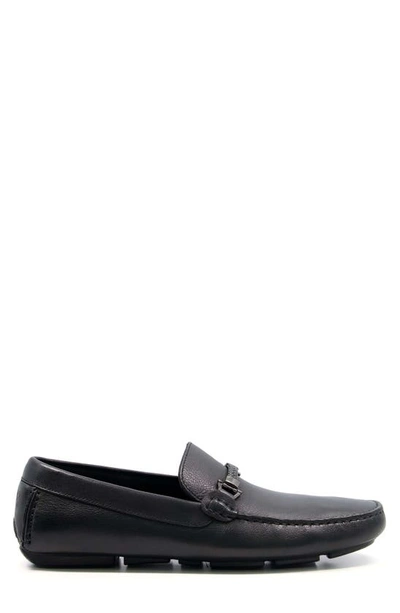 Shop Dune London Beacons Braided Bit Driving Loafer In Black