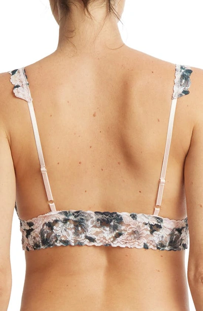 Hanky Panky Print Lace Bralette In Still Life
