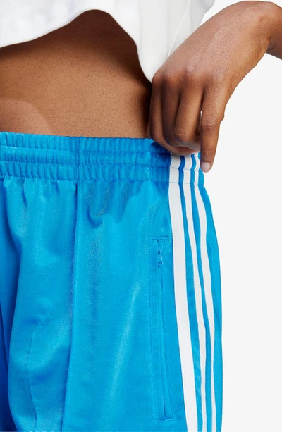 Shop Adidas Originals Firebird Recycled Polyester Shorts In Bluebird