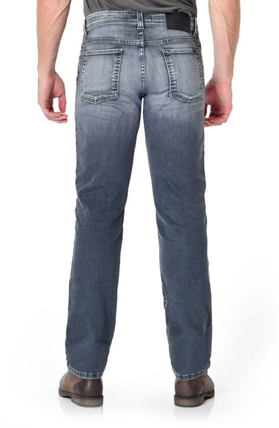 Shop Fidelity Denim Jimmy Slim Straight Leg Jeans In Cave Grey