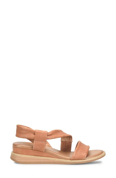 Shop Comfortiva Marcy Wedge Sandal In Luggage