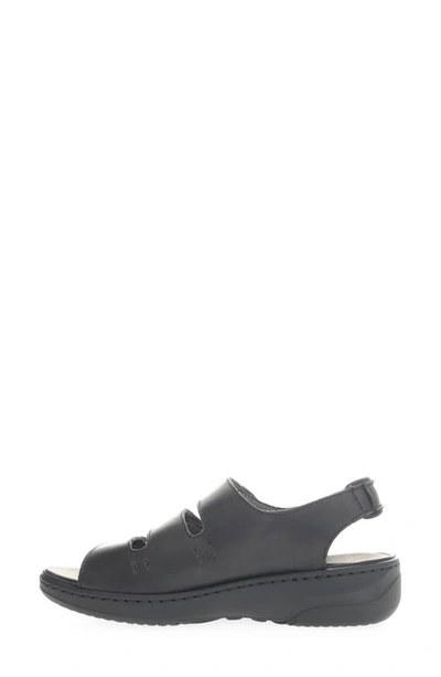 Shop Propét Breezy Walker Sandal In Black