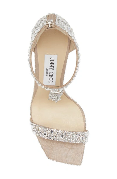 Shop Jimmy Choo Vinca Crystal Embellished Sandal