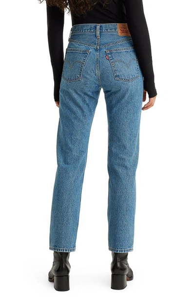Shop Levi's® 501® Button Fly Straight Leg Jeans In Stellar Spectra