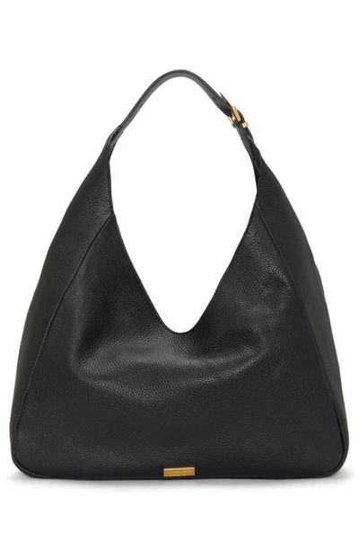 Shop Vince Camuto Marza Hobo Shoulder Bag In Black