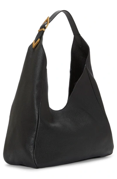 Shop Vince Camuto Marza Hobo Shoulder Bag In Black