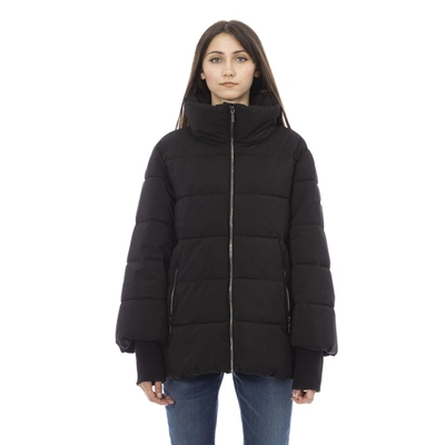 Shop Baldinini Trend Black Polyamide Jackets & Coat