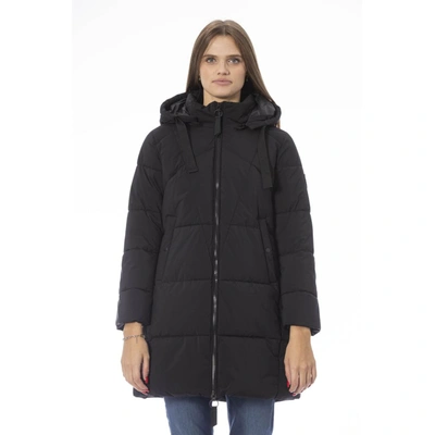 Shop Baldinini Trend Black Polyester Jackets & Coat