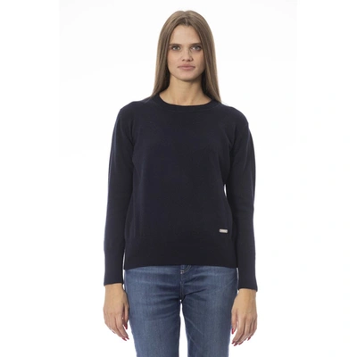 Shop Baldinini Trend Blue Wool Sweater