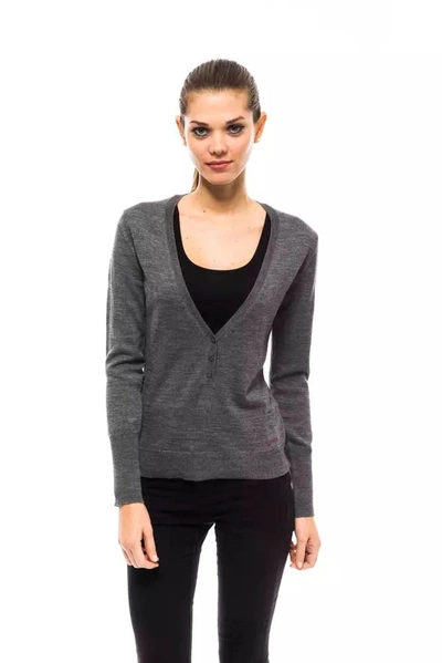 Shop Ungaro Fever Gray Wool Sweater