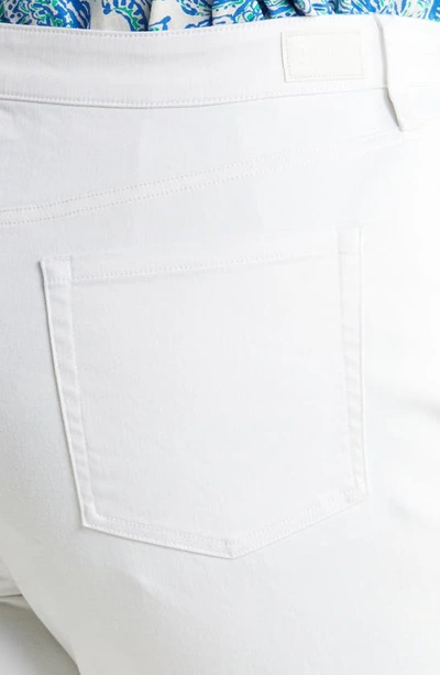 Jones New York Lexington Straight Leg Jeans In Soft White