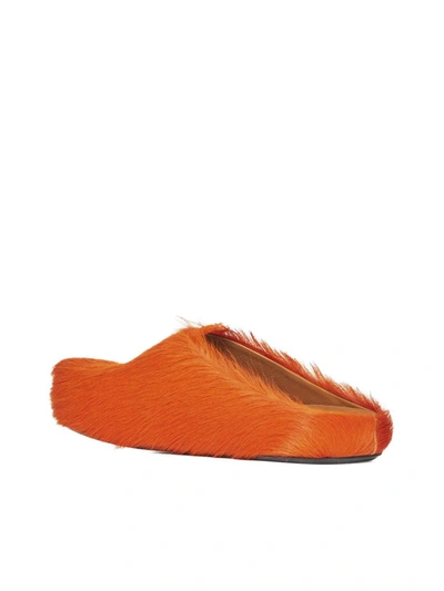 Shop Marni Sandals In Orange