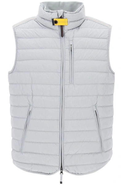 Shop Parajumpers Ly Padded Sleeveless Down In Grey