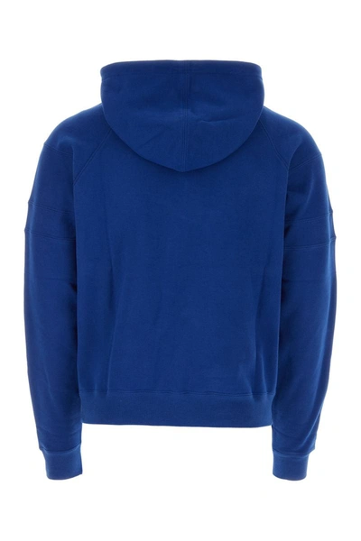 Shop Saint Laurent Sweatshirts In Bleu