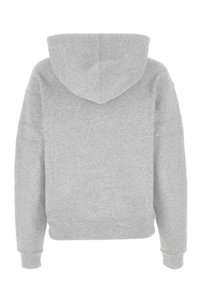 Shop Saint Laurent Sweatshirts In Grey