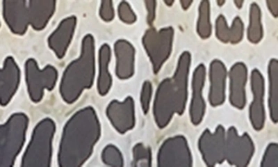 Ranee's Animal Print Cover-up Top In Brown