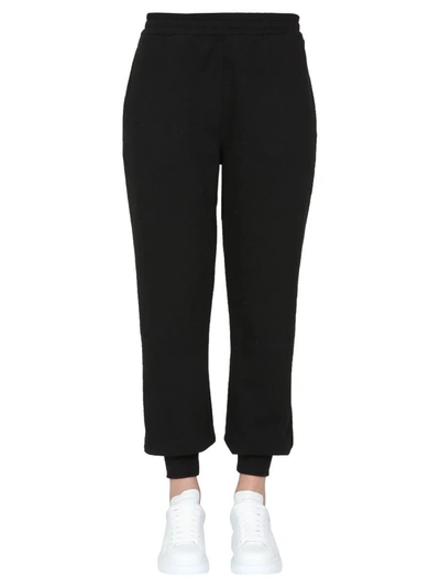 Shop Alexander Mcqueen Jogging Pants In Black