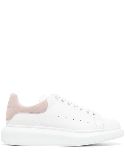 Shop Alexander Mcqueen Sneakers In White/patchouli 161