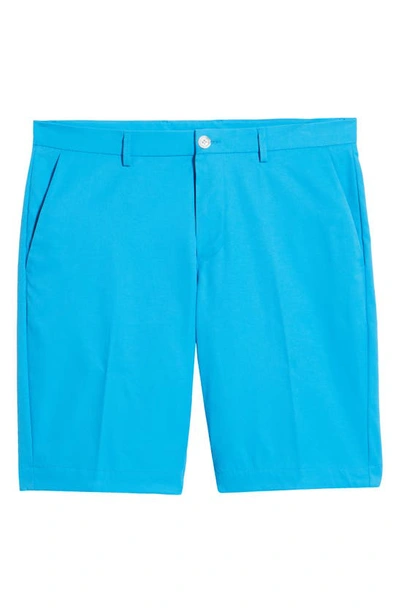 Shop Hugo Boss Liem Shorts In Open Blue