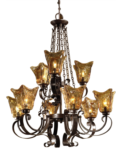 Uttermost Vetraio 9-light Oil-rubbed Chandelier In No Color