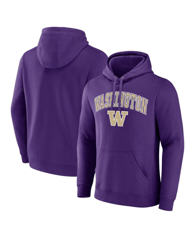Fanatics Men's  Purple Washington Huskies Campus Pullover Hoodie In Purple