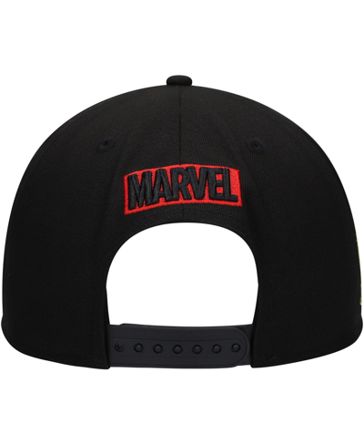 Shop Lids Men's Black Iron Man Marvel 60th Anniversary Snapback Hat