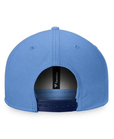 Fanatics Branded Sky Blue New York City Fc Iconic Defender Snapback Hat In Blue