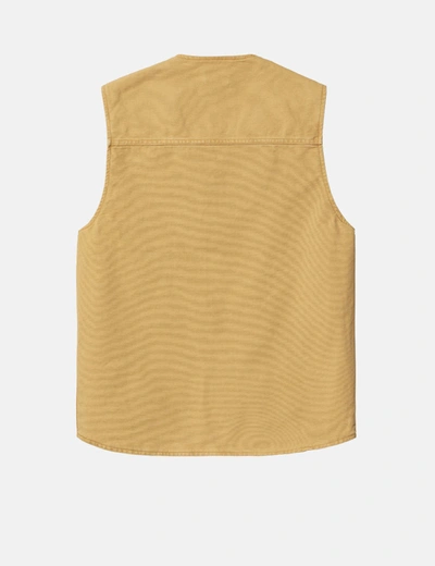 Shop Carhartt -wip Arbor Vest In Brown