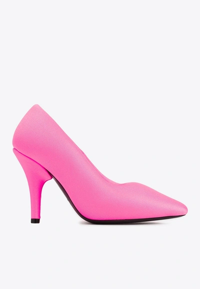 Shop Balenciaga 110 Xl Exaggerated Pumps In Pink