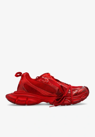 Shop Balenciaga 3xl Low-top Sneakers In Red