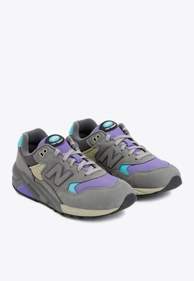 Shop New Balance 580 Low-top Sneakers In Shadow Gray