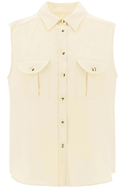 BLAZÉ MILANO SAVANNAH PEKÍN SLEEVELESS SHIRT 