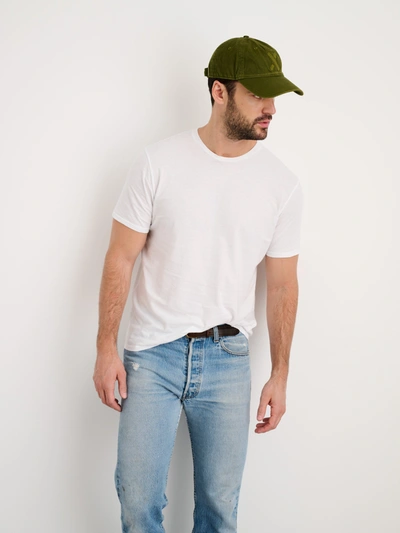 Alex Mill Standard Cotton Slub Tee In White