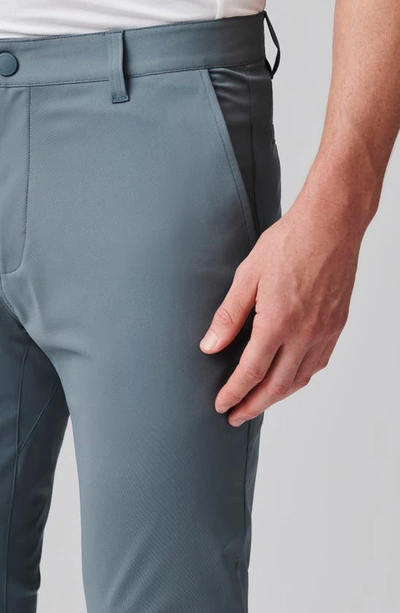 Shop Rhone Commuter Slim Fit Pants In Shadow Blue